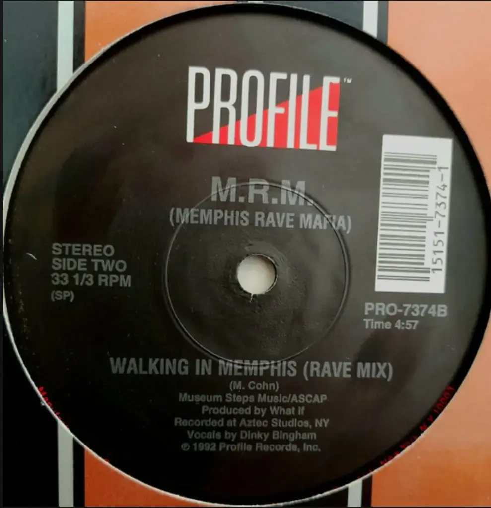 M.R.M. (Memphis Rave Mafia)* – Walking In Memphis