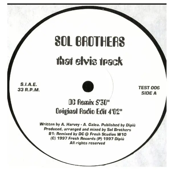Sol Brothers – That Elvis Track