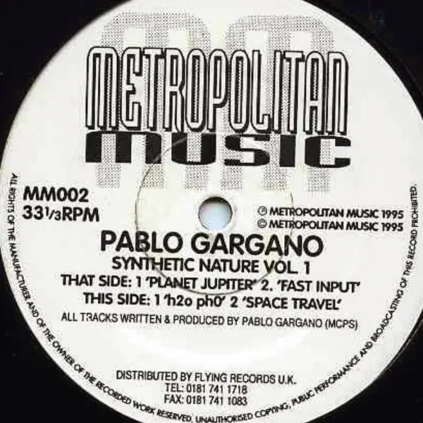 Pablo Gargano – Synthetic Nature Vol. 1