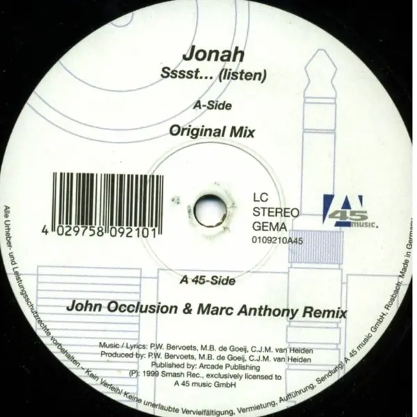 Jonah – Sssst... (Listen)