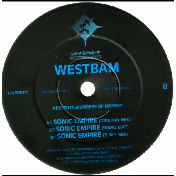 WestBam Presents Members Of Mayday – Sonic Empire