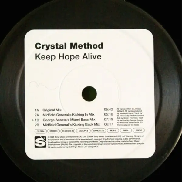 The Crystal Method – Keep Hope Alive