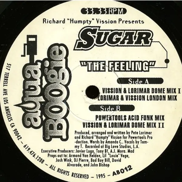 Richard "Humpty" Vission Presents Sugar – The Feeling