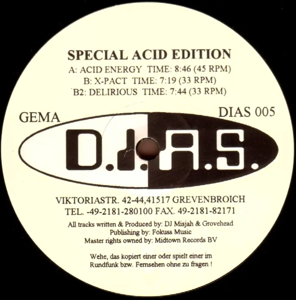 DJ Misjah & DJ Groovehead – Special Acid Edition