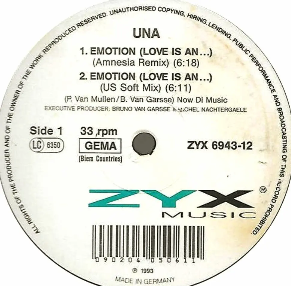 U.N.A. – Emotion (Love Is An...)