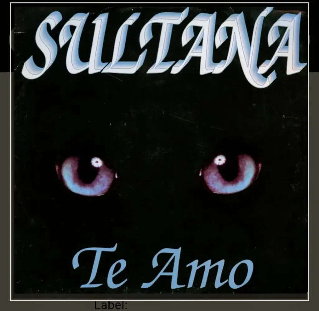 Sultana – Te Amo