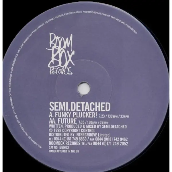 Semi.Detached – Funky Plucker! / Future