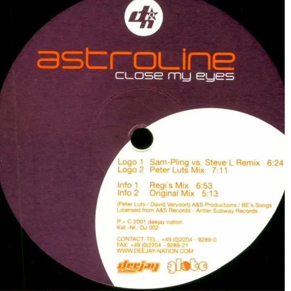 Astroline – Close My Eyes