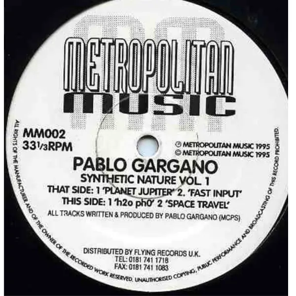 Pablo Gargano – Synthetic Nature Vol. 1