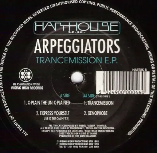 [1221] Arpeggiators – Trancemission E.P.