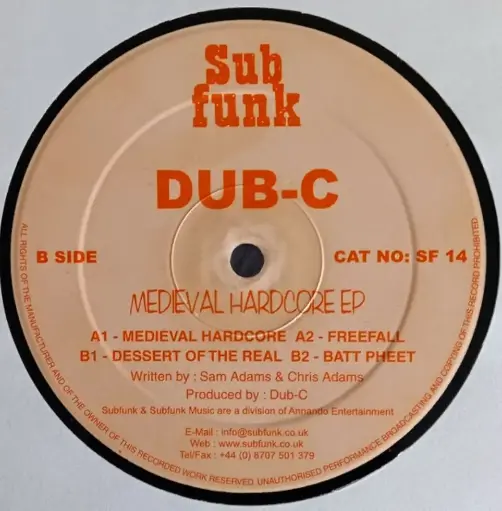 [0F060] Dub C – Medieval Hardcore E.P
