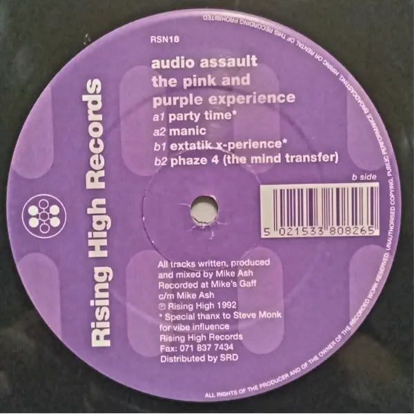 Audio Assault – The Pink And Purple Experience