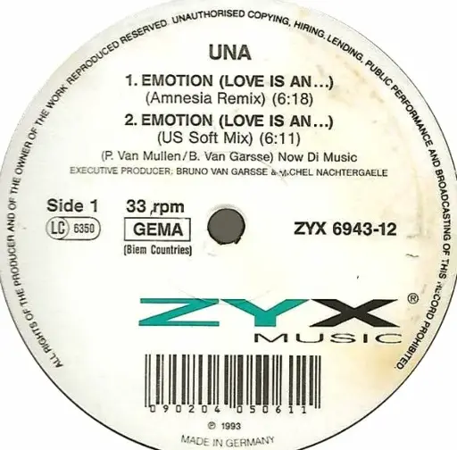 [373] U.N.A. – Emotion (Love Is An...)
