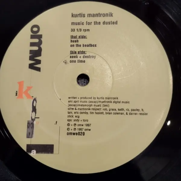 Kurtis Mantronik – Music For The Dusted