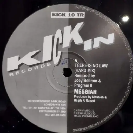 [E01017] MESSIAH - THERE IS NO LAW