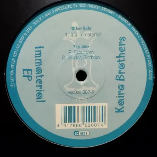 [E03051] Kairo Brothers – Immaterial EP