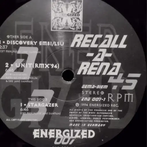 [E03050] Space Frog Proudly Presents: Recall-A-Rena – Unit '94