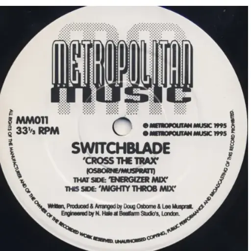 [e01021] SWITCHBLADE - CROSS THE TRAX 
