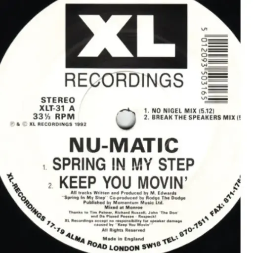 [e01024] Nu-Matic – Spring In My Step