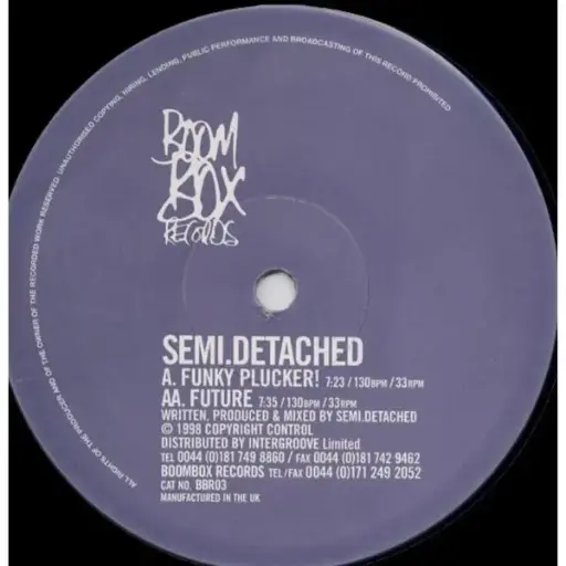 [00868] Semi.Detached – Funky Plucker! / Future