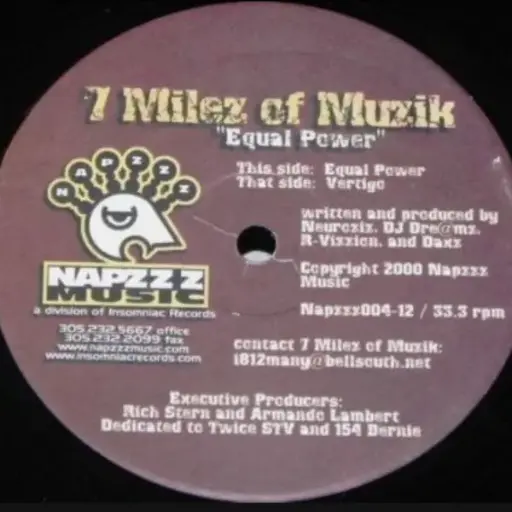 [00810] 7 Milez of Muzik – Equal Power / Vertigo