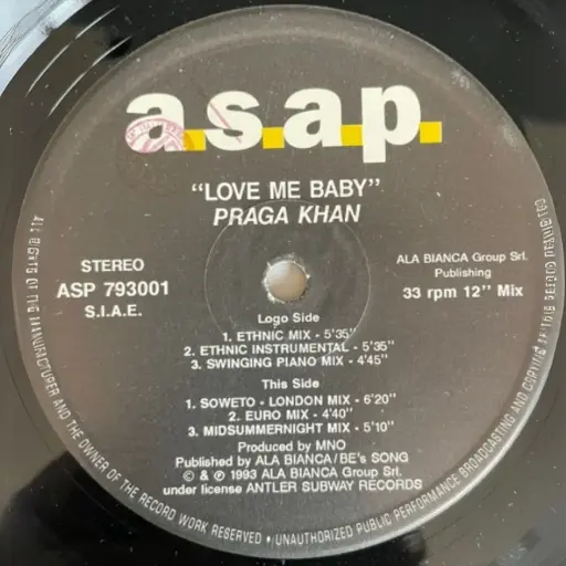 [L093] Praga Khan – Love Me Baby