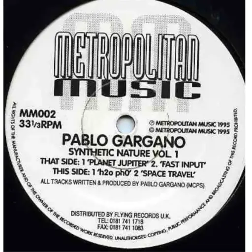[1067] Pablo Gargano – Synthetic Nature Vol. 1