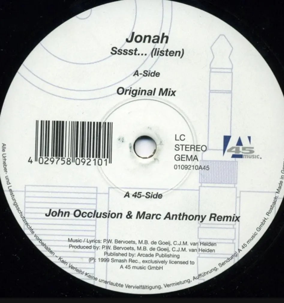 Jonah – Sssst... (Listen)