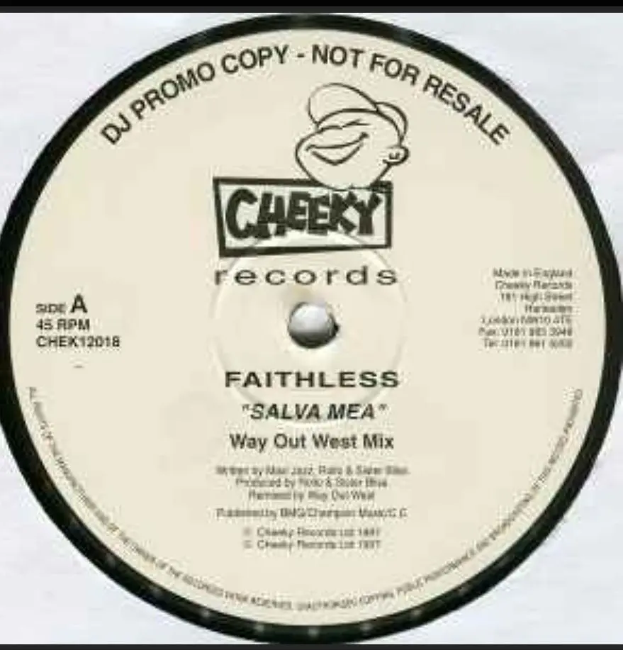 Faithless –Salva Mea 2x12"